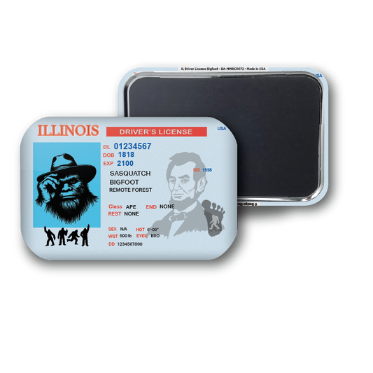 Illinois Mini Bigfoot Driver License