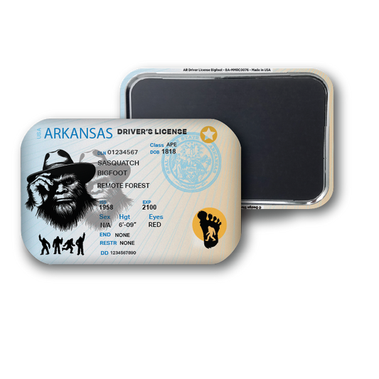 Arkansas Mini Bigfoot Driver License