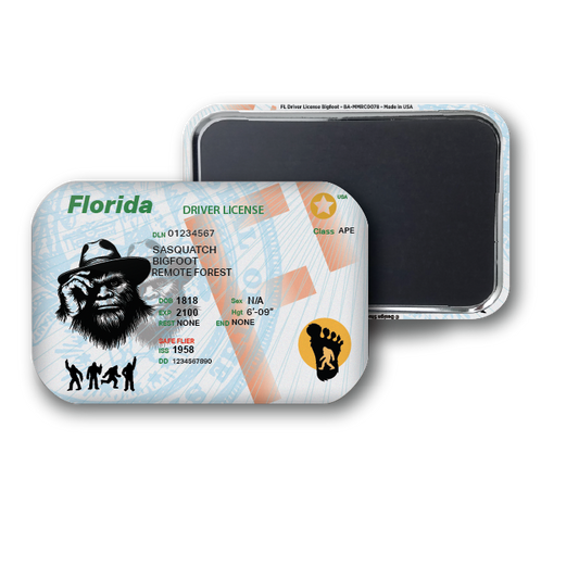 Florida Mini Bigfoot Driver License
