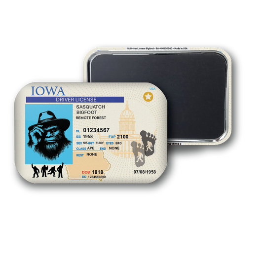 Iowa Mini Bigfoot Driver License