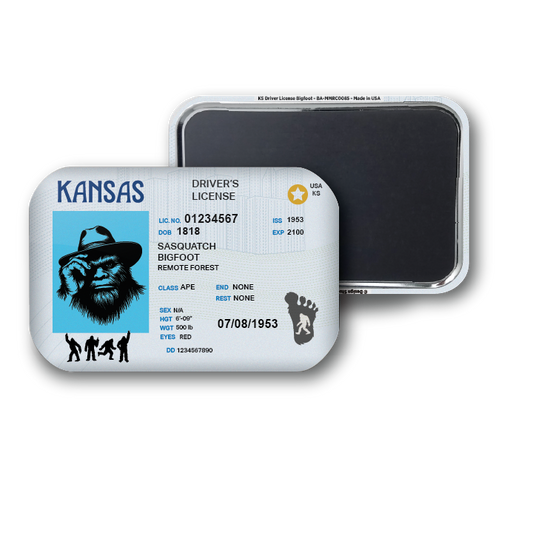 Kansas Mini Bigfoot Driver License