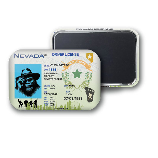 Nevada Mini Bigfoot Driver License