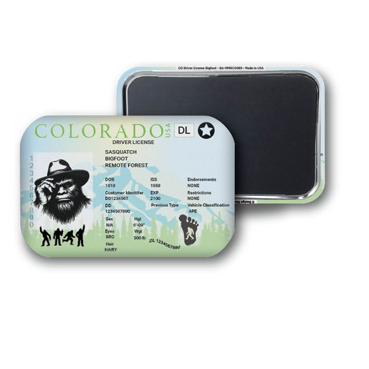 Colorado Mini Bigfoot Driver License