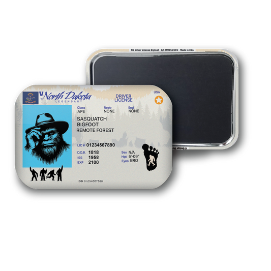 North Dakota Mini Bigfoot Driver License