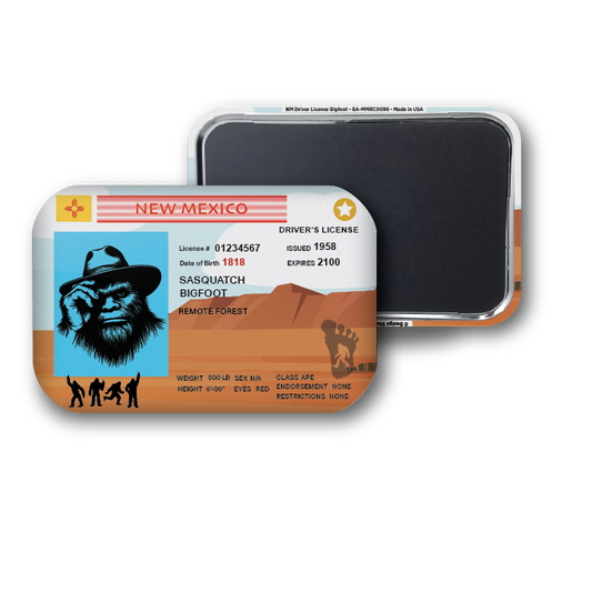New Mexico Mini Bigfoot Driver License