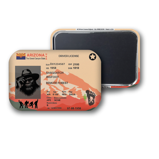 Arizona Mini Bigfoot Driver License