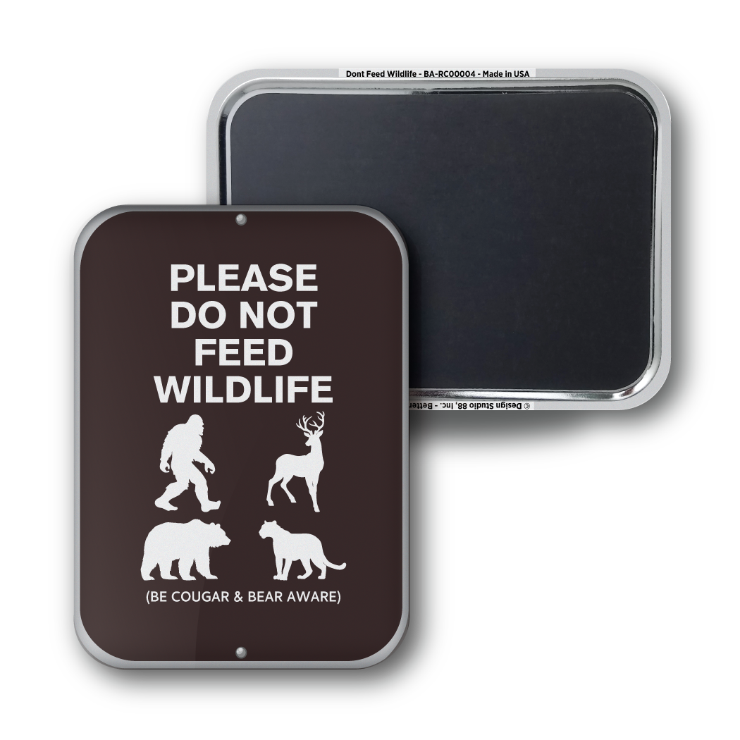 Don't Feed Wildlife