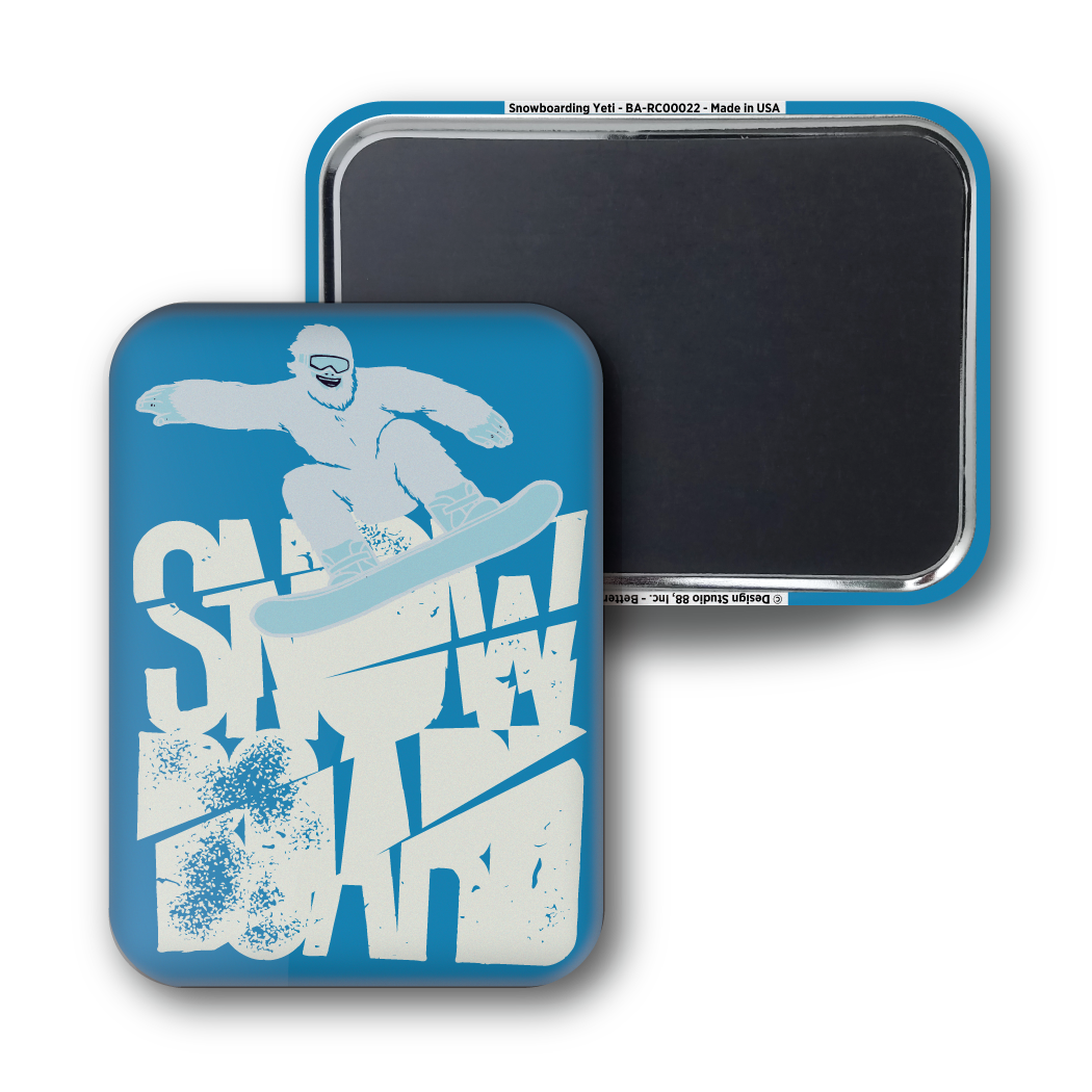 Snowboarding Yeti