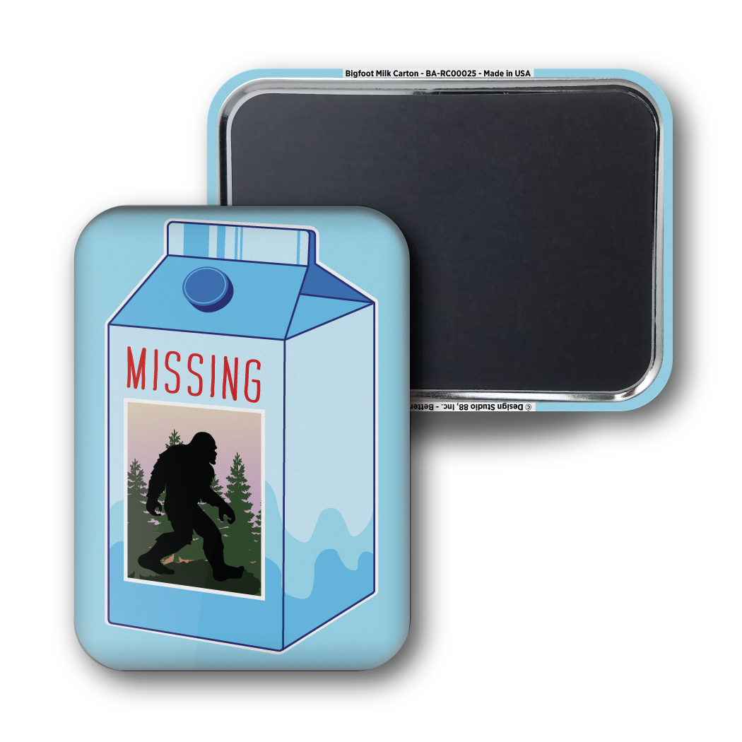 Bigfoot Milk Carton