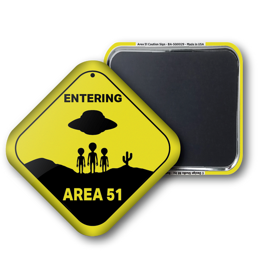 Area 51 Caution Sign