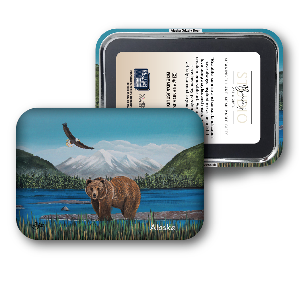 Brenda j Studio | Alaska Grizzly Bear