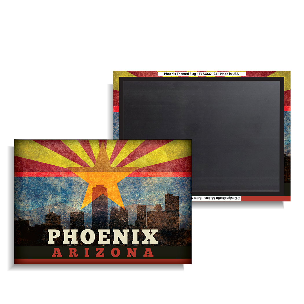 Phoenix Themed Flag