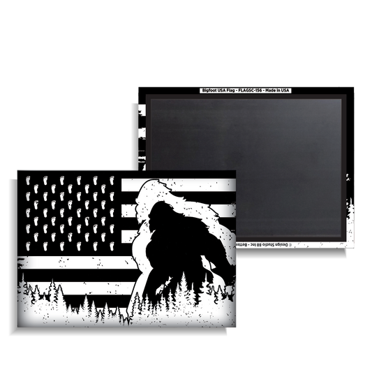 Bigfoot USA Flag