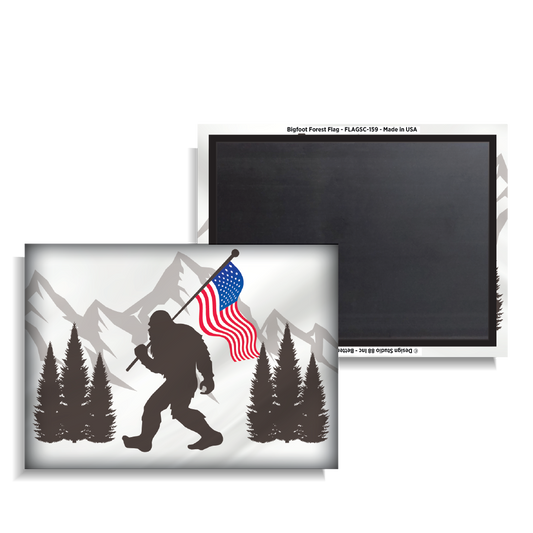 Bigfoot Forest Flag