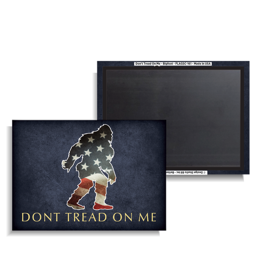Don't Tread On Me Bigfoot Flag