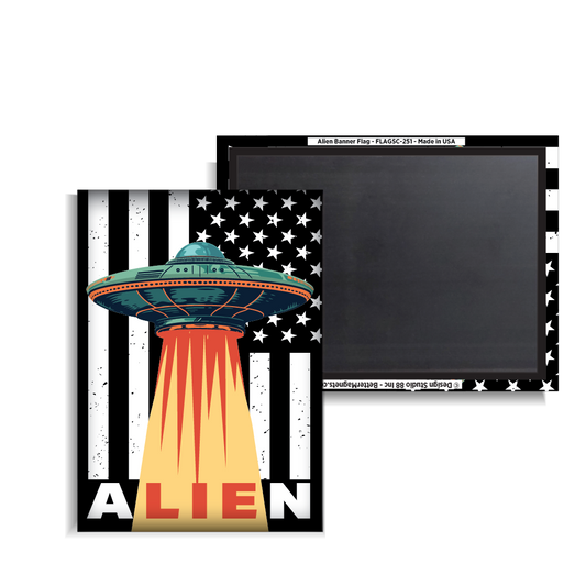 Alien Banner Flag