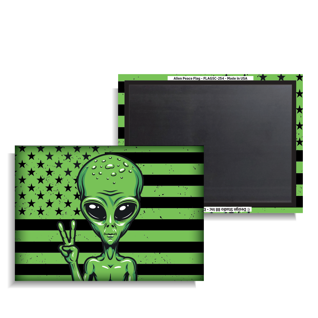 Alien Peace Flag