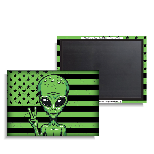 Alien Peace Flag