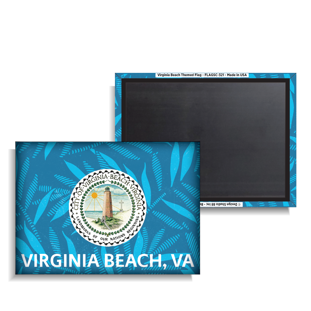 Virginia Beach Themed Flag