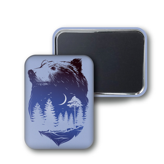 Nightime Bear Silhouette