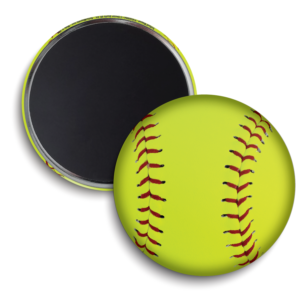 Softball Magnet