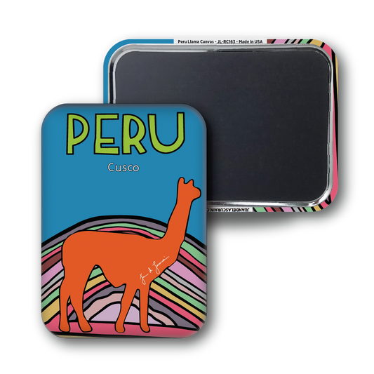 Juan De Lascurain | Peru Llama Canvas