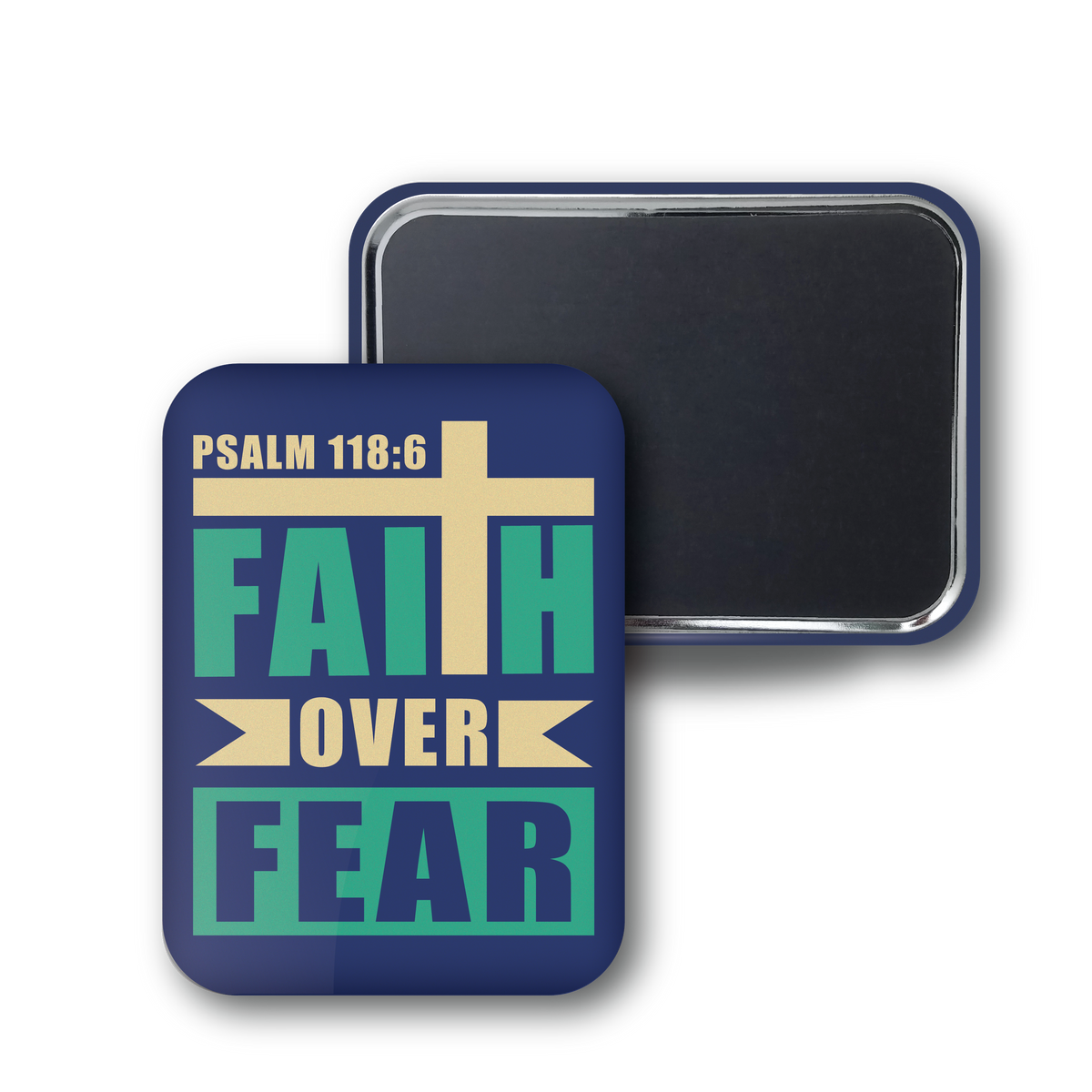 Faith Over Fear Text Block