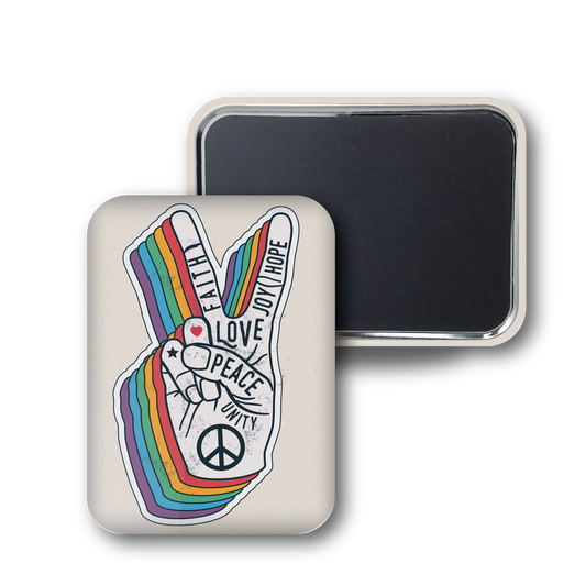 Rainbow Peace Sign