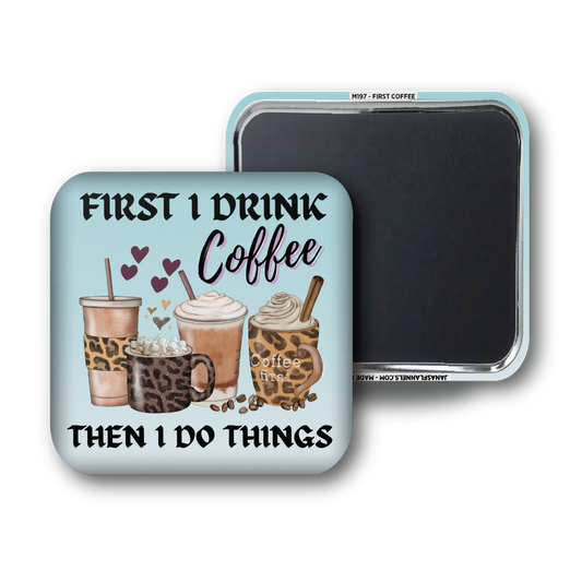 Jana's Flannels | First Coffee