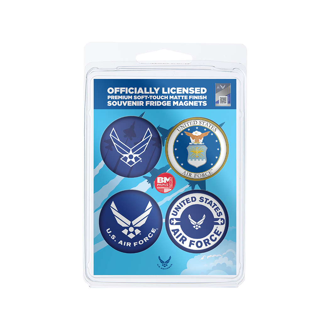 Air Forceª 1.75-in Round Better Minis 4-Pack