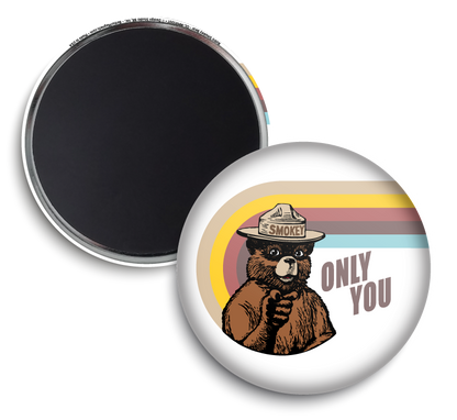 Smokey Bear 1.75-in Round Better Minis 4-Pack | Series 1 | Officially Licensed Smokey Bear