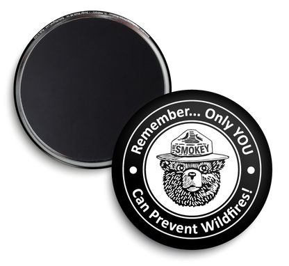 Smokey Bear 1.75-in Round Better Minis 4-Pack | Series 1 | Officially Licensed Smokey Bear