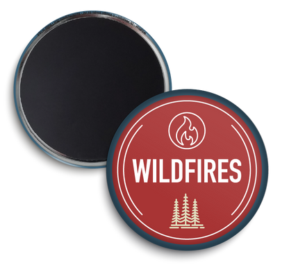 Smokey Bear 1.75-in Round Better Minis 4-Pack | Series 3 | Officially Licensed Smokey Bear