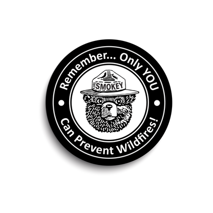 Remember Only You (Black) | Officially Licensed Smokey Bear