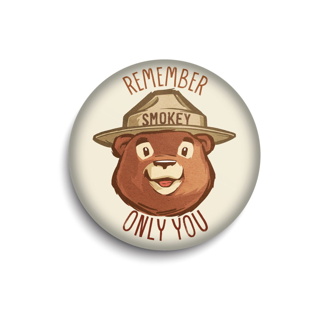 Bear Icon | Officially Licensed Smokey Bear