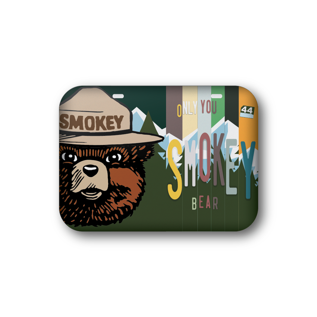 Smokey Bear License Plate | Officially Licensed Smokey Bear