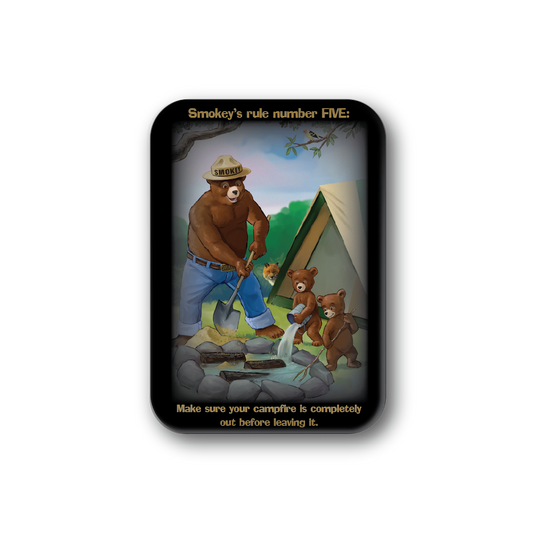 Smokey's Rule Number Five | Officially Licensed Smokey Bear