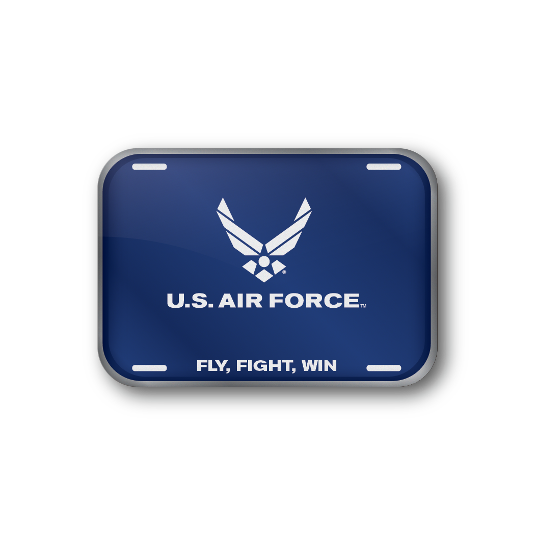 USAF License Plate