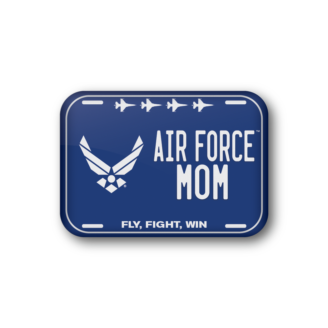 USAF License Plate - Mom