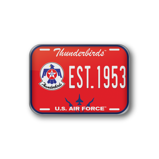 Thunderbirdsª License Plate - Est. 1947
