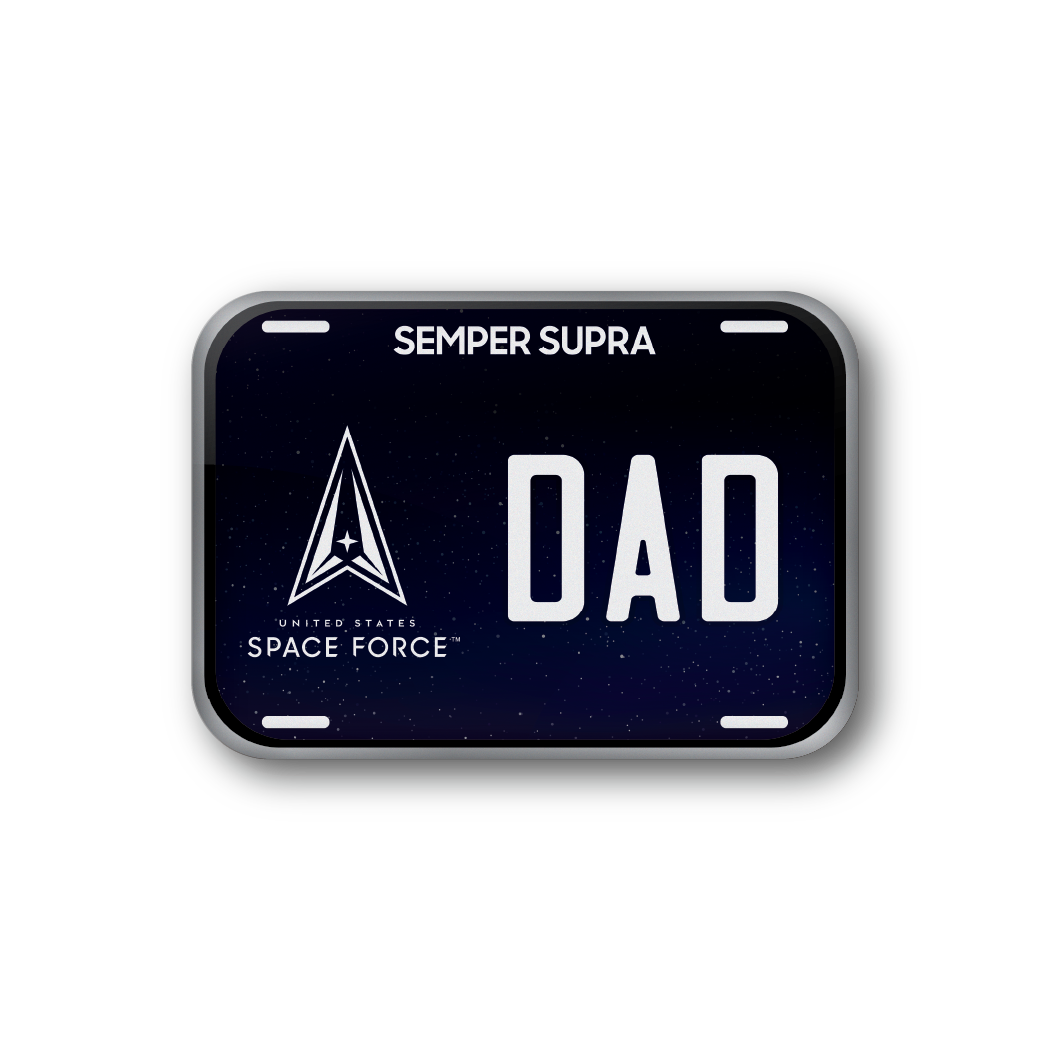 USSFª License Plate - Dad