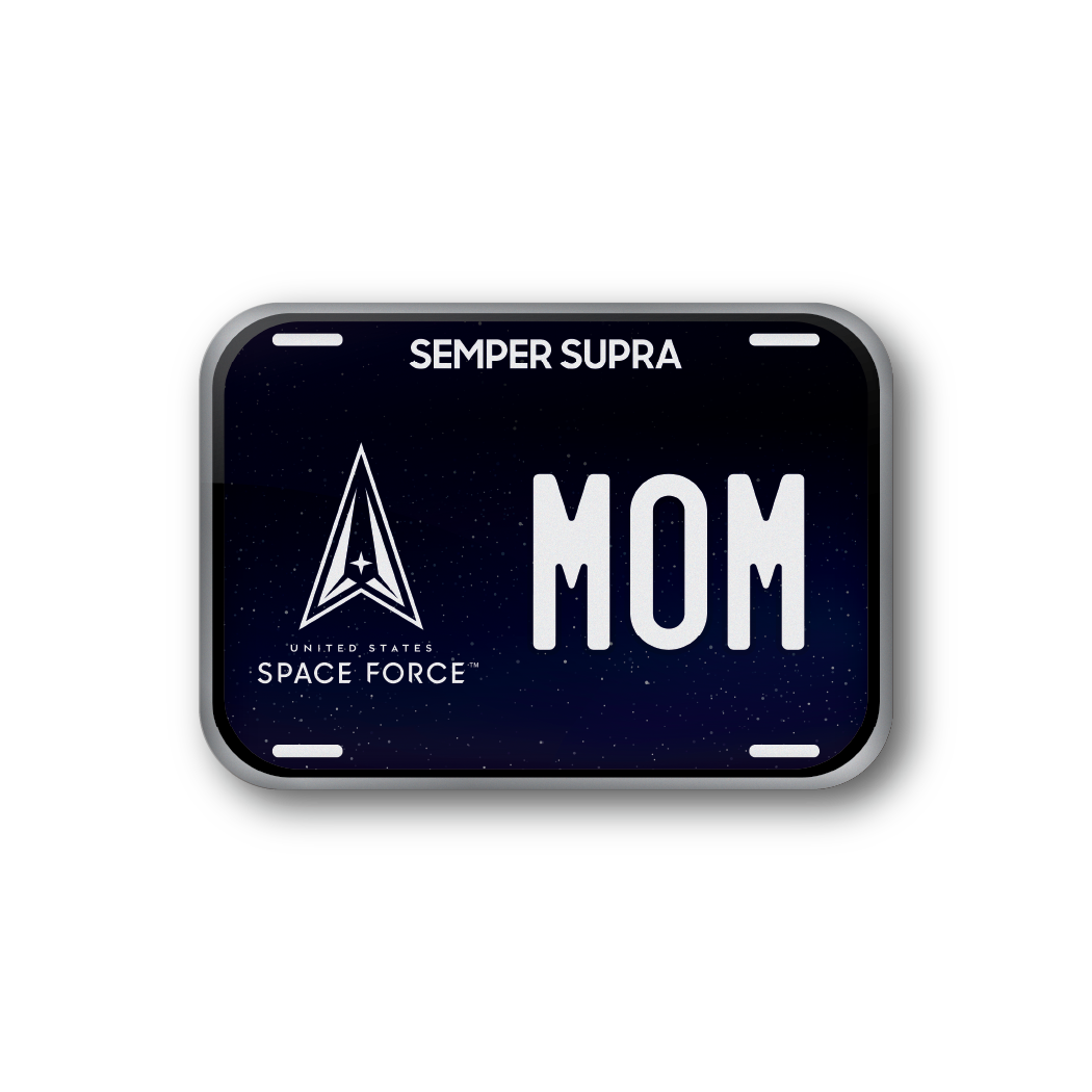USSFª License Plate - Mom