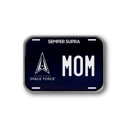 USSFª License Plate - Mom