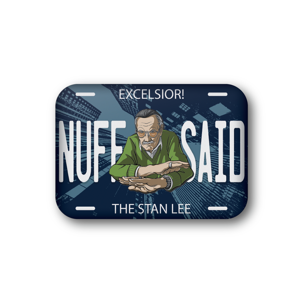 Stan Lee License Plate