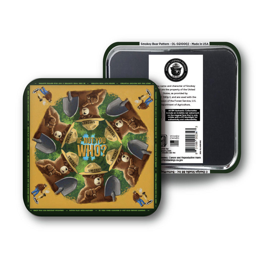 Smokey Bear Pattern | Officially Licensed Smokey Bear