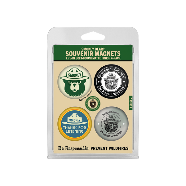 Smokey Bear Series 2 Minis 4-Pack
