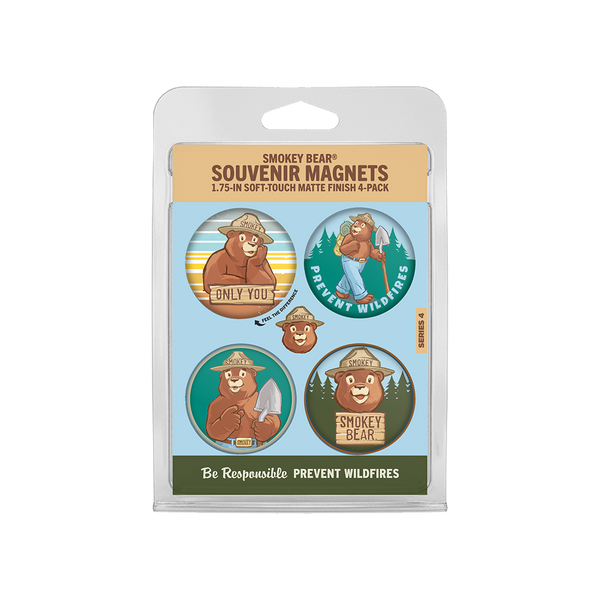 Smokey Bear Series 4 Minis 4-Pack