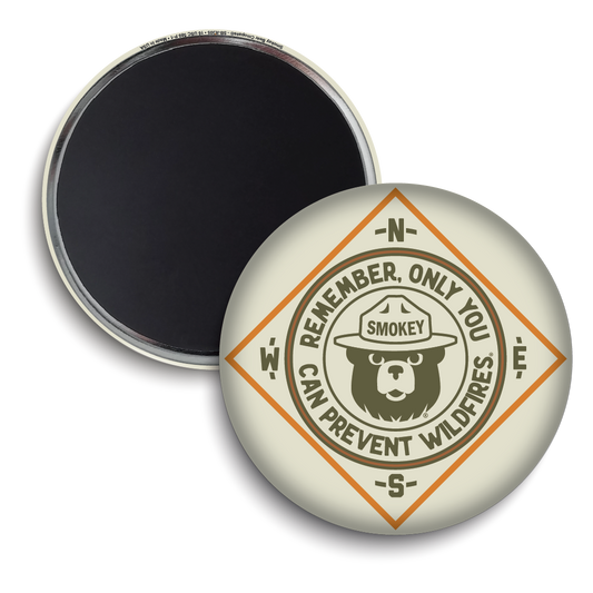 Smokey Bear Compass
