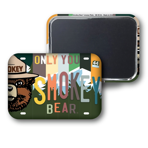Smokey Bear License Plate
