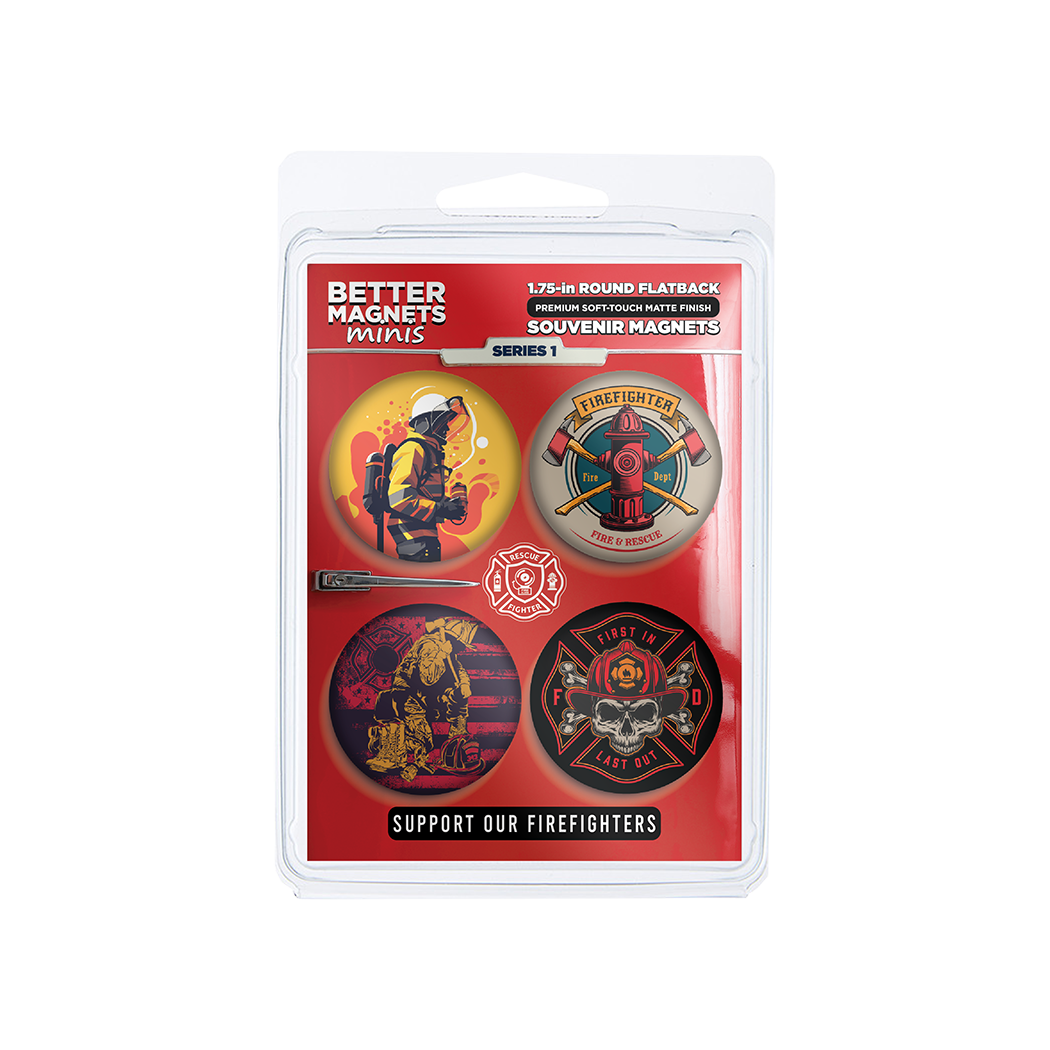 Support Our Firefighters | BM minis 4-Pack